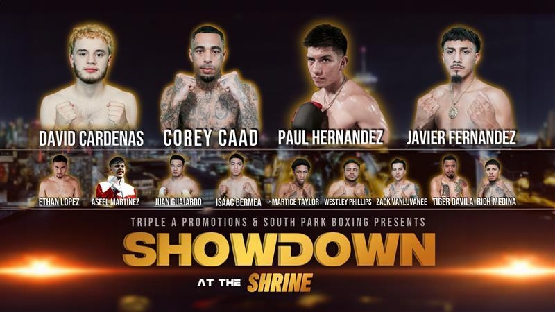 WATCH LIVE: ‘The Showdown at the Shrine’ boxing card