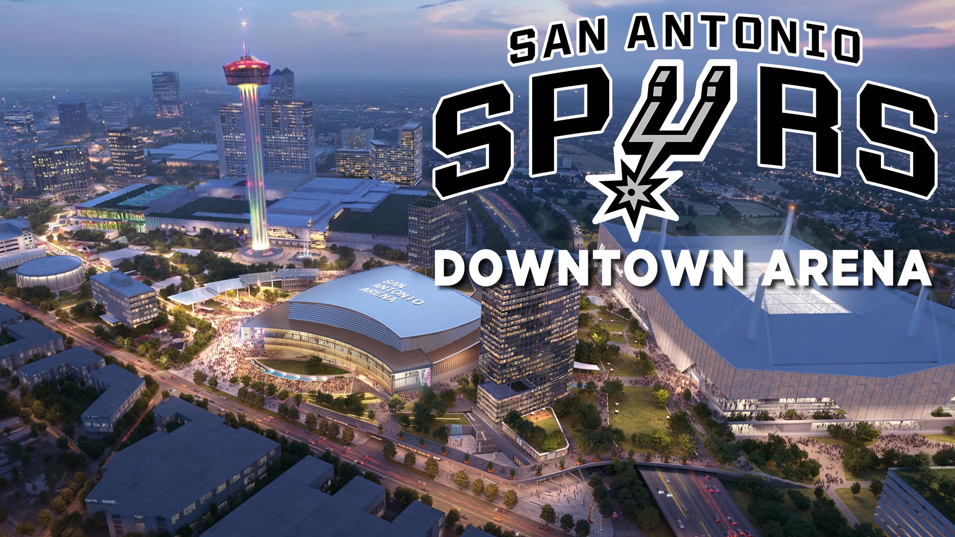 WATCH LIVE: City unveils conceptual plans for downtown Spurs arena, sports & entertainment district