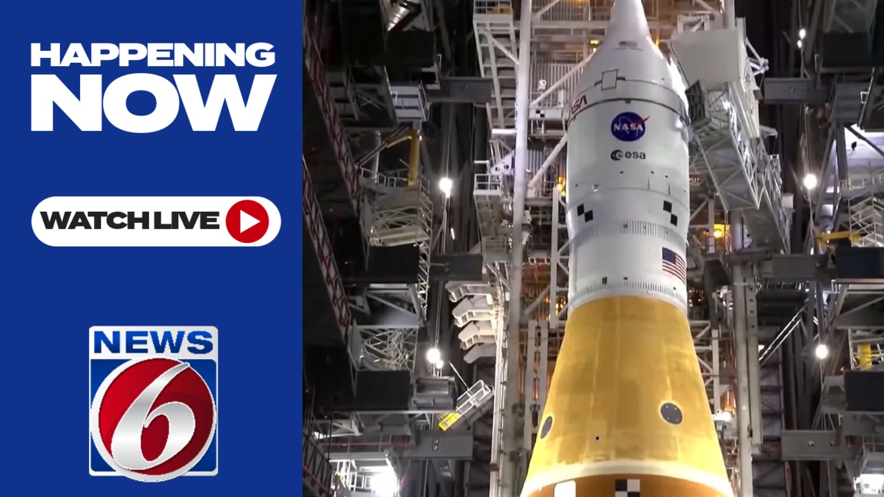 WATCH LIVE: NASA Artemis II moon rocket rollout